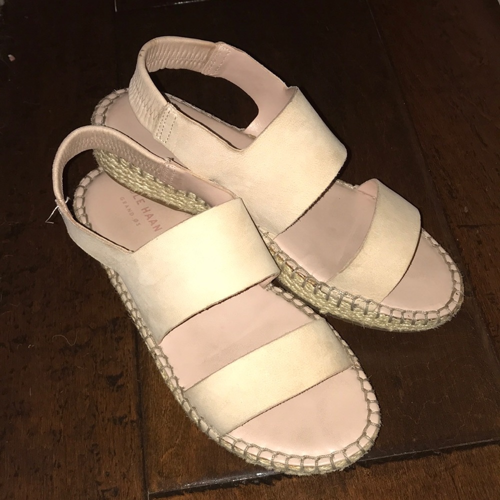 cole haan cloudfeel espadrille sandals
